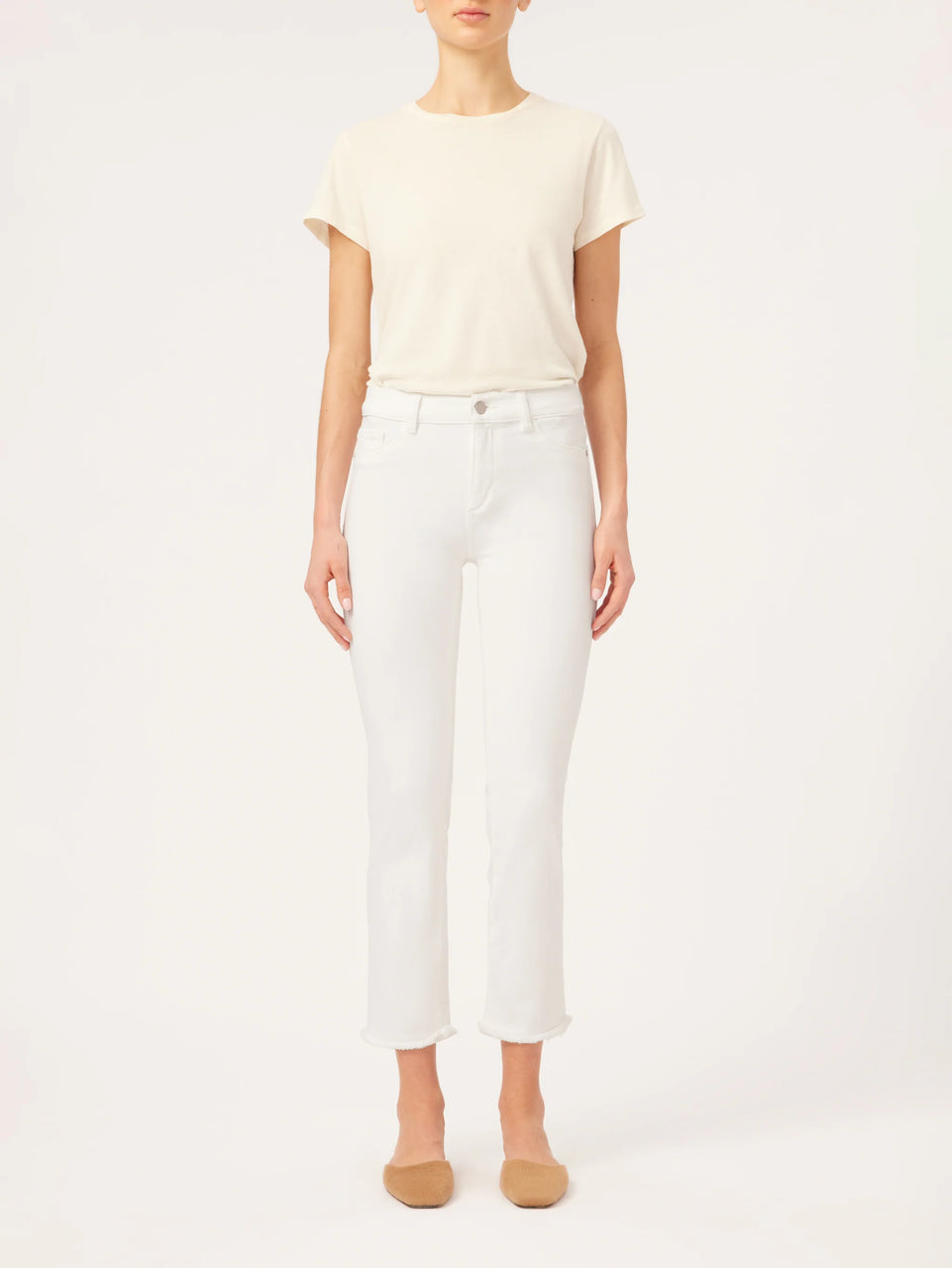 Mara Straight MR Instasculpt Ankle- Milk