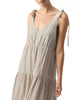 Move Your Body Maxi Dress-Eco Olive Stripe