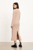 Bray - 2x1 Brushed Rib L/S Dress Pecan