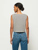 Bettina Tank - Night Sky Stripe