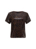 Perfect Sequin Tee- Night Spots