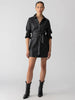 Coated Denim Dress