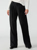 Slouchy Gab Trouser- Black