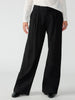 Slouchy Gab Trouser- Black
