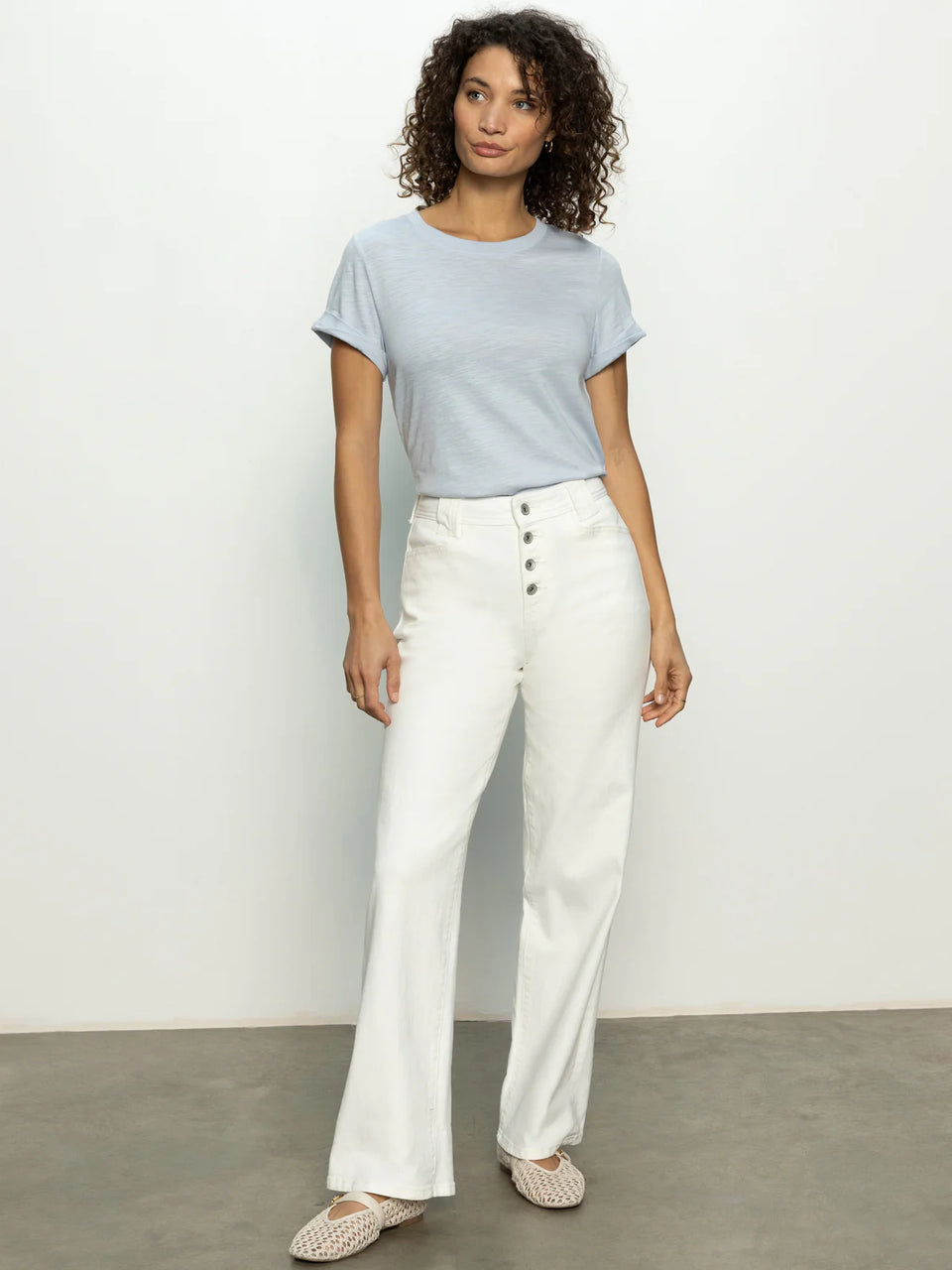 Luna Cuffed Denim Pant