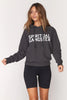 Varsity Classic Raglan Hoodie- Vintage Black