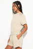Monroe S/S Sweatshirt- Palo Santo