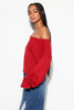 Bella Sweatshirt- Red Heart