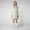 Iria Hooded Vest- Rainy Beige