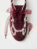 Tb.490 Crochet Sneaker - Burgundy