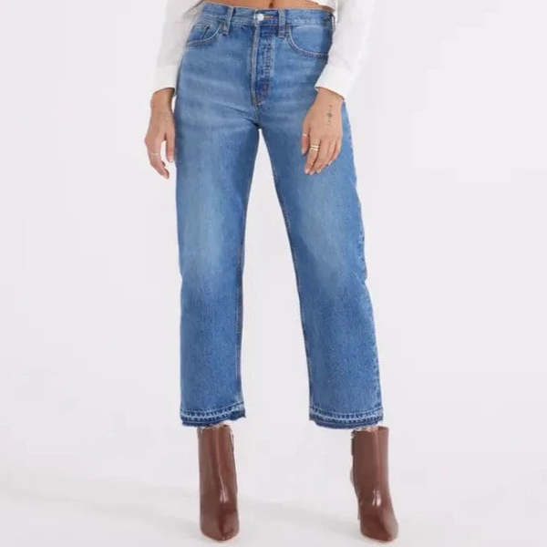 Tyler Straight Crop- Cielo