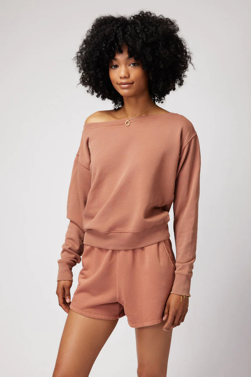 La Vida Off Shoulder - Deep Rust