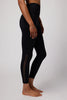 Ada Laser Cut Dream Tech HW 7/8 Legging- Black