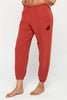 Yin Yang Star Sol Sweatpant - Redstone