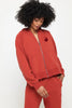 Yin Yang Star Everyday Zip - Redstone