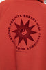 Yin Yang Star Everyday Zip - Redstone