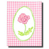 Gingham Flower Card