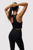 Dream Tech Eco Jersey Crop Tank- Black