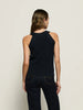 Indy Halter Sweater Top - Seascape