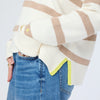 Syd Sweater - Off White / Taupe