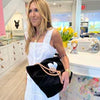 Imperfect Heart Medium Pouch - Black