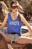 Love Bowery Tank- Periwinkle