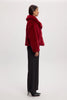 Loretta Cropped Vegan Fur Coat