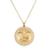 White Topaz Ganesha Necklace