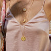 White Topaz Ganesha Necklace
