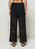 Linney Lace Pant - Jet Black