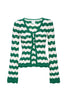 Nelly Top- Emerald Stripe