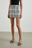 Prim Skirt - Cocoa Sky Check