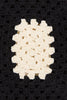 Ostia Crochet Bag- Black/Off White