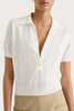 Sable Polo Shirt - White