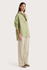 Freja Shirt - Green Stripe