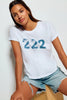 222 Fairfax Classic Tee- White