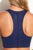 Laurel Longline Bra-Indigo