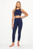 Laurel Longline Bra-Indigo