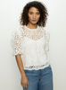 Cherished Lace Tee- White