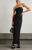 Das Flores Maxi Dress - Black