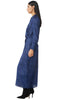 Valentia Dress- Midnight Shibori