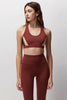 Velo Dream Tech Eco Jersey Racerback Bra - Burgandy