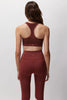Velo Dream Tech Eco Jersey Racerback Bra - Burgandy