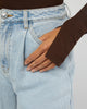 Turtle Neck Bodysuit - Umber