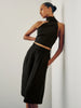 Hepburn Short-Black Linen