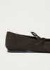Sway Ballet Flats - Suede Coffee Brown