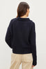 Lucie Cashmere Pullover Sweater- Navy