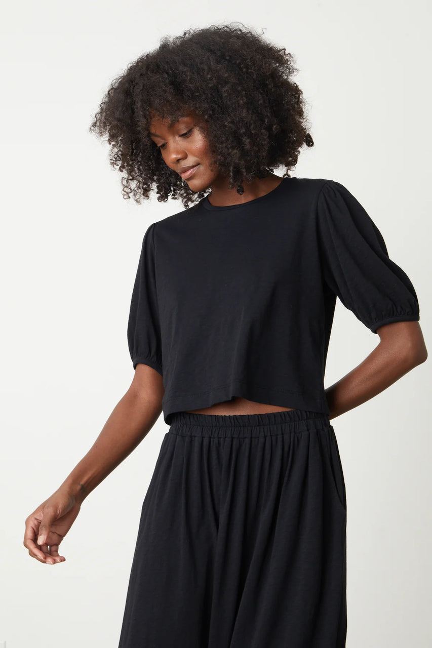Hilary SS Top- Black
