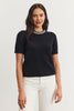 Layton Embellished Sweater- Black