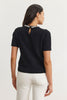 Layton Embellished Sweater- Black